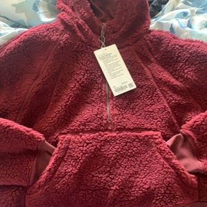 Lululemon Scuba 1/2 Zip Sherpa size M/L